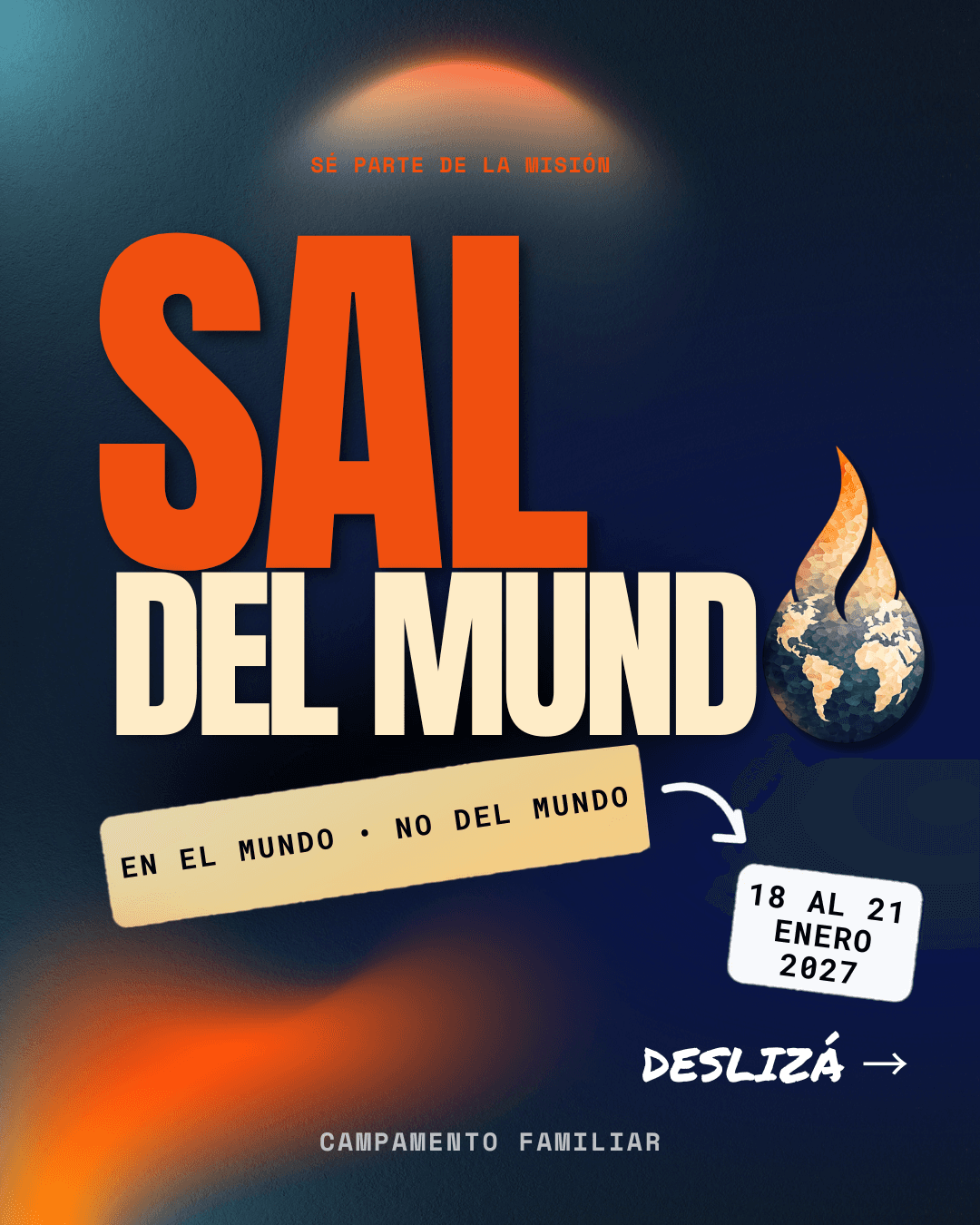 Sal del Mundo 2027 - Campamento Familiar